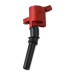 PartzBiz CM: 82428-MSD Ignition Coil - Blaster - Ford 2-Valve V8 - Red - 8-pack