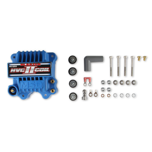 PartzBiz CM: 8253-คอยล์จุดระเบิด MSD - Blaster Series - HVC-2 - สีฟ้า