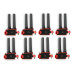 PartzBiz CM: 82558-คอยล์จุดระเบิด MSD - Blaster - HEMI - สีแดง - 8-Pack