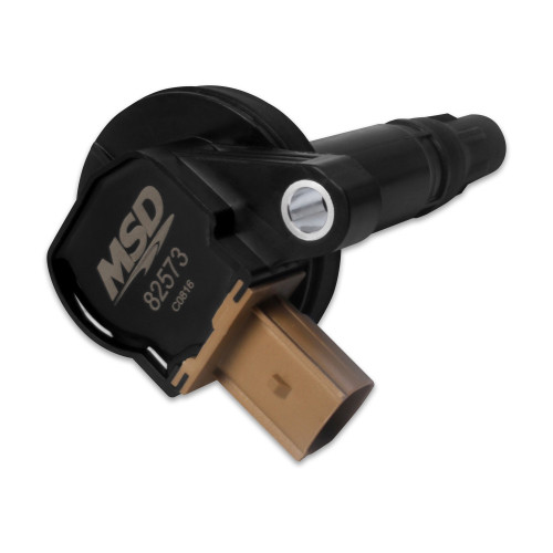 PartzBiz CM: 82573-MSD Ignition Coil - Ford EcoBoost - 3.5L V6 - 3-Pin Connector - Black