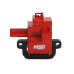 PartzBiz CM: 82628-MSD Ignition Coil - GM LS Blaster Series - LS1/LS6 Engines - Red - 8-Pack
