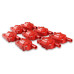 PartzBiz CM: 82658-MSD คอยล์จุดระเบิด - GM LS Blaster Series - เครื่องยนต์ LS2/LS3/LS4/LS7/LS9 - สีแดง - 8-Pack