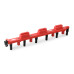 PartzBiz CM: 82738-MSD Ignition Coil - Blaster - Jeep 4.0L - Red