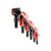 PartzBiz CM: 82738-MSD Ignition Coil - Blaster - Jeep 4.0L - Red