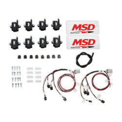 PartzBiz CM 82893-KIT - คอยล์จุดระเบิด MSD - Smart - ชุดสายไฟใหญ่ - สีดำ