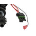 PartzBiz CM: 835071-MSD Ready-to-Run Black Marine Distributor Ford 351C-460, เกียร์เหล็ก