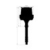PartzBiz CM: 83653-MSD Black Pro-Billet Chevy HEI Distributor PartzBiz CM: 83653-MSD Black Pro-Billet Chevy HEI Distributor