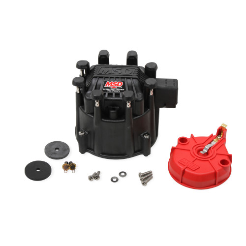 PartzBiz CM: 84025-Black Extreme Output HEI Cap/Rotor Kit PartzBiz CM: 84025-Black Extreme Output HEI Cap/Rotor Kit