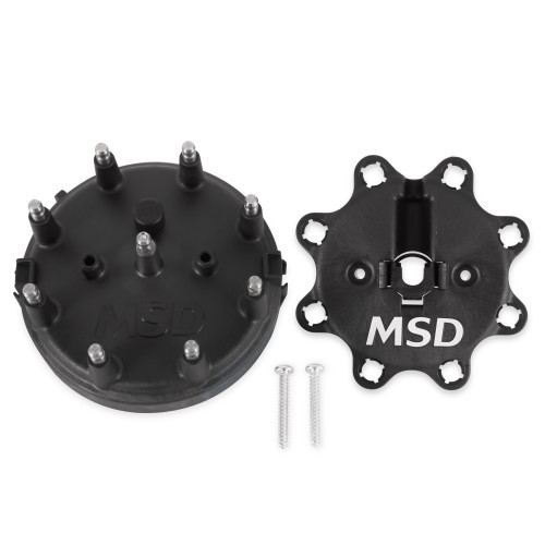 PartzBiz CM: 84083-MSD Distributor Cap - Ford HEI - Black