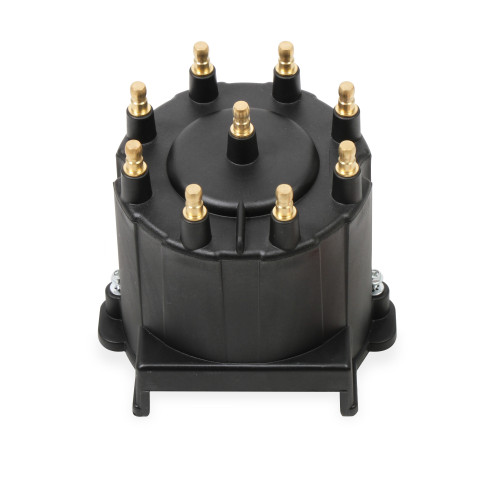 PartzBiz CM: 84263-Black Distributor Cap, GM HEI, Late Model, Ext Coil