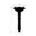PartzBiz CM: 8489-จำหน่าย Chevy Crab Cap Crank Trigger