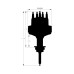 PartzBiz CM: 85345-MSD Black Chrysler 318-360 Pro-Billet Distributor PartzBiz CM: 85345-MSD Black Chrysler 318-360 Pro-Billet Distributor