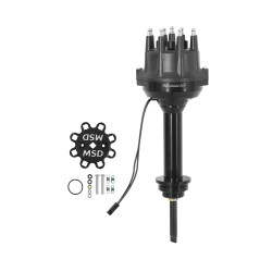 PartzBiz CM 85463 - MSD Black Chrysler 426, 440 Pro-Billet Distributor