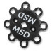PartzBiz CM: 85465-MSD Black Chrysler 426, 440 Pro-Billet Distributor