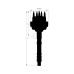 PartzBiz CM: 85703-MSD Black Small Diameter Chevy V8 Pro-Billet Distributor PartzBiz CM: 85703-MSD Black Small Diameter Chevy V8 Pro-Billet Distributor