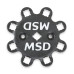 PartzBiz CM: 85783-MSD Black Ford 351W Pro-Billet Distributor PartzBiz CM: 85783-MSD Black Ford 351W Pro-Billet Distributor