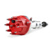 PartzBiz CM: 85786-MSD Distributor, Ford 351W, Billet, Small Cap, Steel Gear