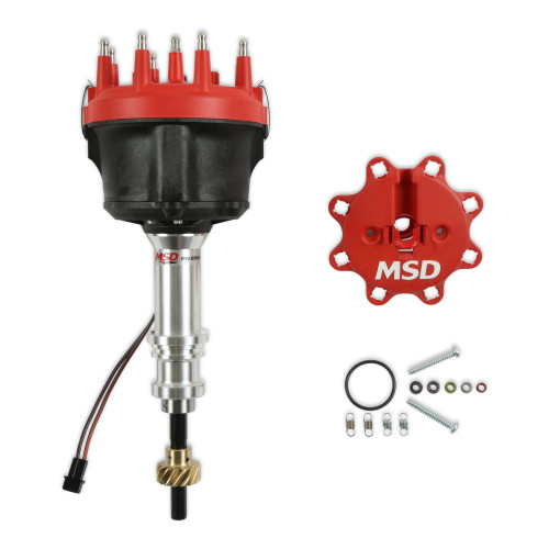 PartzBiz CM: 85827-MSD Billet Distributor - Ford - Small Block V8 - Bronze Gear PartzBiz CM: 85827-MSD Billet Distributor - Ford - Small Block V8 - Bronze Gear