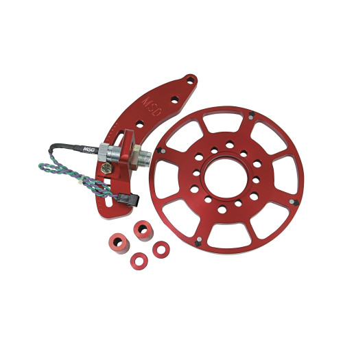 PartzBiz CM: 8615-MSD Crank Trigger Wheel Kit - Flying Magnet - SBC - 8 in. PartzBiz CM: 8615-MSD Crank Trigger Wheel Kit - Flying Magnet - SBC - 8 in.