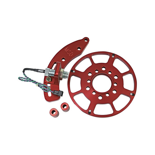 PartzBiz CM: 8633-MSD Crank Trigger Wheel Kit - Flying Magnet - Chrysler Small Block - 7.25 in.