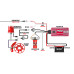 PartzBiz CM: 6425-MSD Digital 6AL Ignition Control - Red