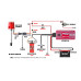 PartzBiz CM: 6425-MSD Digital 6AL Ignition Control - Red