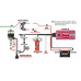 PartzBiz CM: 6425-MSD Digital 6AL Ignition Control - Red