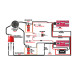 PartzBiz CM: 6425-MSD Digital 6AL Ignition Control - Red