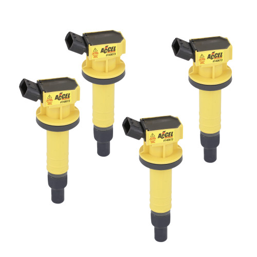 PartzBiz CM: 140073-4-ACCEL Ignition Coil - SuperCoil - Toyota 1.8L - I4 - 4-Pack PartzBiz CM: 140073-4-ACCEL Ignition Coil - SuperCoil - Toyota 1.8L - I4 - 4-Pack