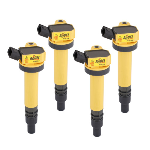 PartzBiz CM: 140314-4-ACCEL Ignition Coil - SuperCoil - Toyota 1.8L - I4 - 4-Pack PartzBiz CM: 140314-4-ACCEL Ignition Coil - SuperCoil - Toyota 1.8L - I4 - 4-Pack