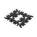 PartzBiz CM: 9070C-Spark Plug Wire Set - Extreme 9000 Ceramic Boot - LS Terminals LS3/LS4/LS7