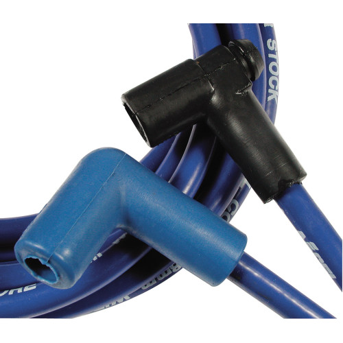 PartzBiz CM: 5049B-Spark Plug Wire Set - Super Stock Spiral 8mm - Small Block GM 5.0/5.7L 1978-86 - Blue PartzBiz CM: 5049B-Spark Plug Wire Set - Super Stock Spiral 8mm - Small Block GM 5.0/5.7L 1978-86 - Blue