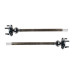 PartzBiz CM: 075820DS-Detroit Speed GM 12-Bolt Axle Shafts - Torino Flange - 30-Spline - Pair