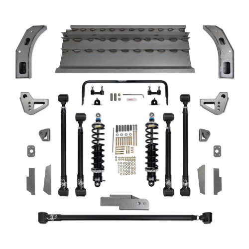 PartzBiz CM: 041756-SDS-Detroit Speed QUADRALink Rear Suspension Kit - Single Adjustable Shocks without Axle Brackets PartzBiz CM: 041756-SDS-Detroit Speed QUADRALink Rear Suspension Kit - Single Adjustable Shocks without Axle Brackets