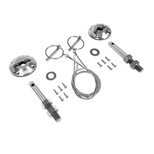 PartzBiz CM: FR3Z-6316892-LM-Drake Muscle Cars Aluminum Hood Pin Kit PartzBiz CM: FR3Z-6316892-LM-Drake Muscle Cars Aluminum Hood Pin Kit