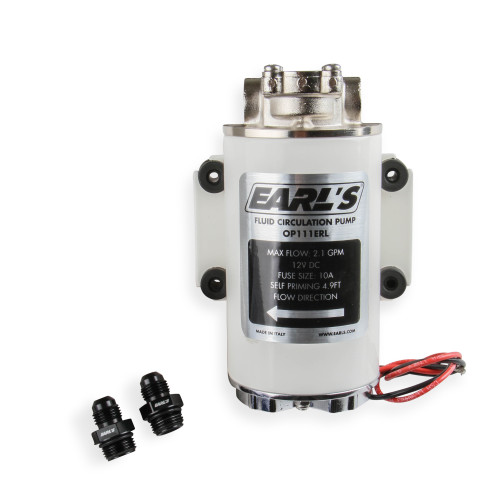 PartzBiz CM: OP111ERL-Earl's Electric Oil Pump - 12 VDC