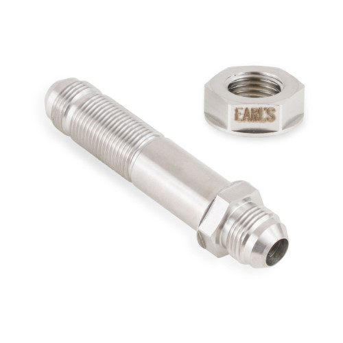 PartzBiz CM: SS983508ERL-Earl's Straight -8 Bulkhead - Stainless Steel PartzBiz CM: SS983508ERL-Earl's Straight -8 Bulkhead - Stainless Steel