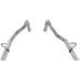 PartzBiz CM: 15804-Flowmaster Pre-bent Tailpipes