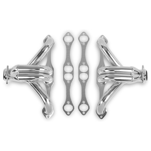 PartzBiz CM: 11705-7FLT-Flowtech Block Hugger Header - Stainless Steel PartzBiz CM: 11705-7FLT-Flowtech Block Hugger Header - Stainless Steel