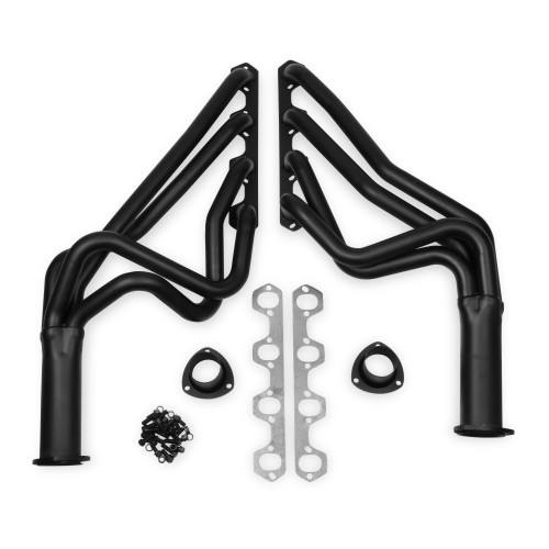PartzBiz CM: 12102FLT-Flowtech Long Tube Header - Black Paint PartzBiz CM: 12102FLT-Flowtech Long Tube Header - Black Paint