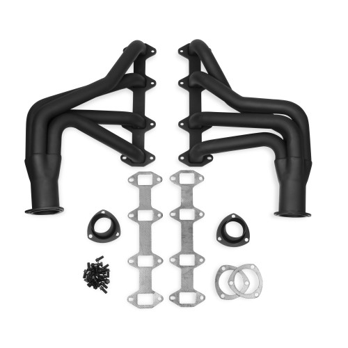 PartzBiz CM: 12540FLT-Flowtech Long Tube Header - Black Paint