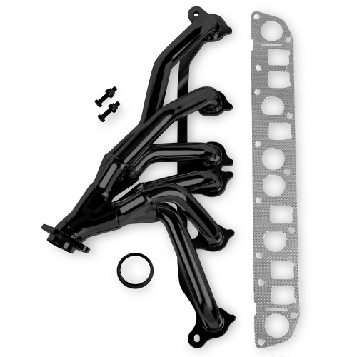 PartzBiz CM: 92002FLT-Flowtech Shorty Header - Black Painted PartzBiz CM: 92002FLT-Flowtech Shorty Header - Black Painted