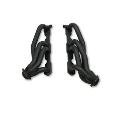 PartzBiz CM 91831FLT - Flowtech Shorty Headers - Black Painted