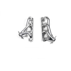 PartzBiz CM 91627-1FLT - Flowtech Shorty Headers - Ceramic Coated