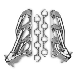 PartzBiz CM 32103FLT - Flowtech Shorty Headers - Ceramic Coated