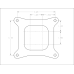 PartzBiz CM: 0-9015-2-750 CFM Marine Carburetor PartzBiz CM: 0-9015-2-750 CFM Marine Carburetor
