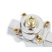 PartzBiz CM: 12-803-Chrome Carbureted Fuel Pressure Regulator
