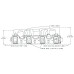 PartzBiz CM: 300-120-Holley LS Carbureted Manifold - 2x4 Dual Plane GM LS1/LS2/LS6 PartzBiz CM: 300-120-Holley LS Carbureted Manifold - 2x4 Dual Plane GM LS1/LS2/LS6