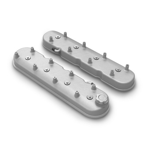 PartzBiz CM: 241-110-Tall LS Valve Covers - Natural Cast