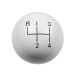 PartzBiz CM: 1630003-Hurst Shift Knob - 4-Speed - White PartzBiz CM: 1630003-Hurst Shift Knob - 4-Speed - White